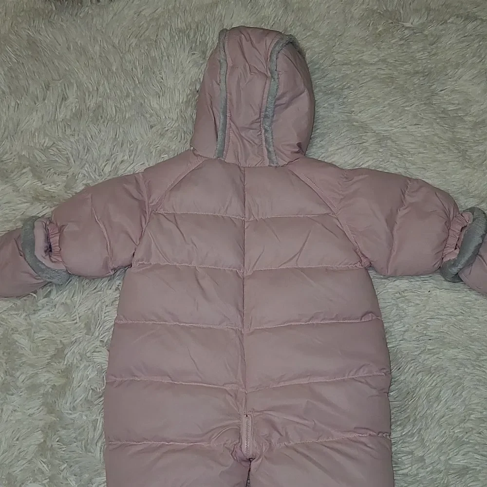 Children's Place Pink Snowsuit Bunting 3-6 months